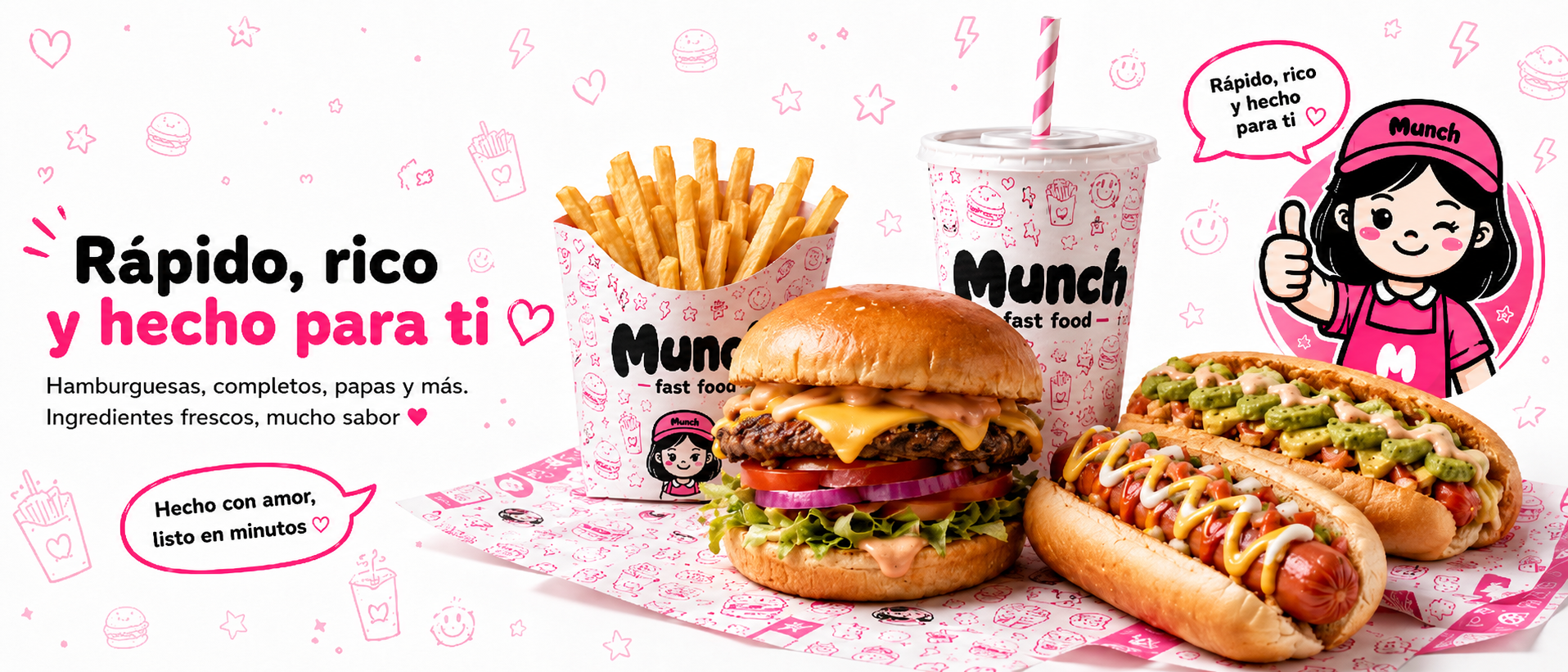 Munch fast food